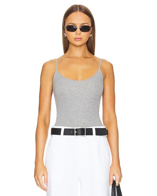 Goldie Ribbed Cami Grey. also L