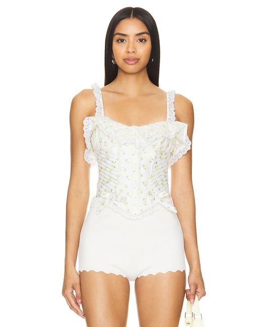 For Love and Lemons Melanie Top Ivory. also L