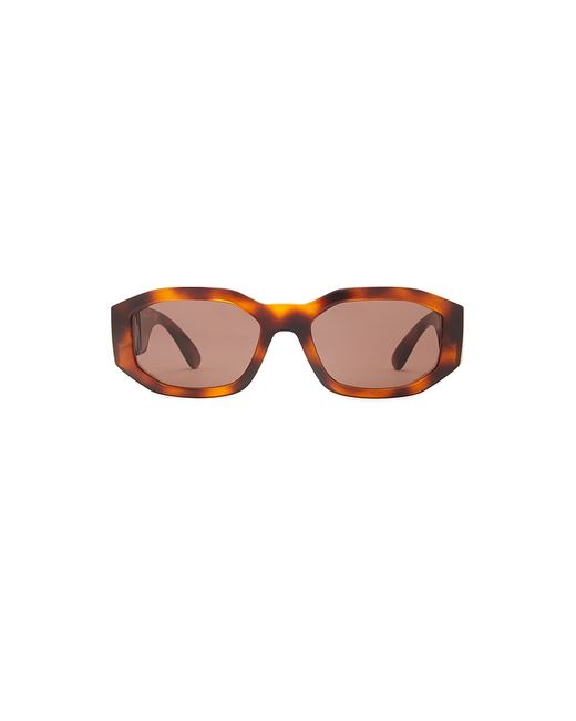 Versace Biggie Oval Sunglasses