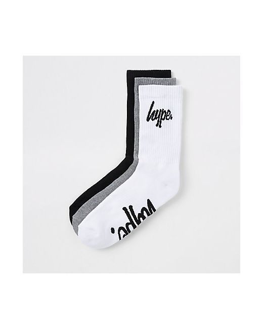 Hype crest print socks multipack