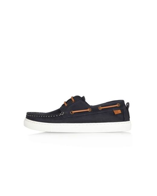 River Island leather boat shoes