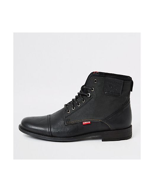 Levi's Fowler lace-up ankle boots