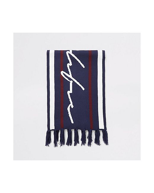 River Island stripe Prolific knitted scarf