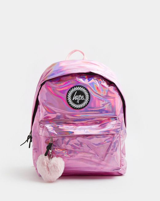 Hype River Island Girls marble back pack