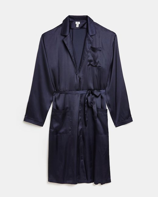 River Island sateen wrap dressing gown