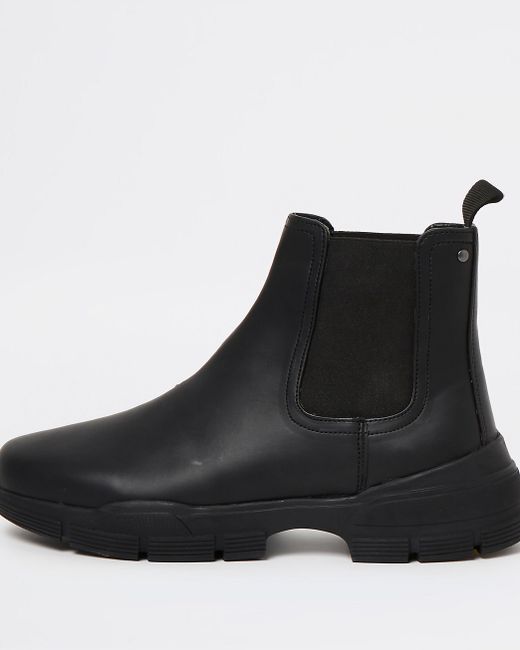 River Island moulded sole chelsea boots