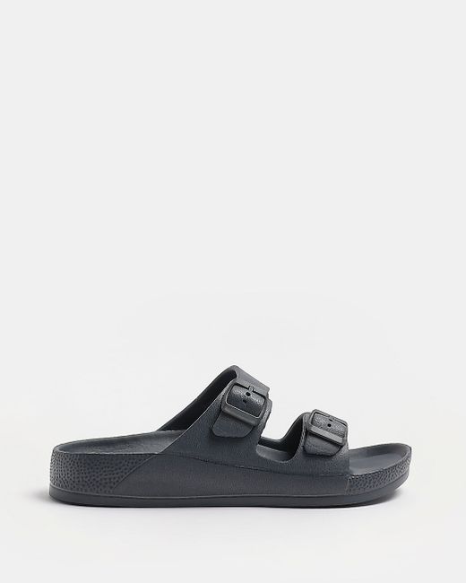 River Island Two Strap sliders