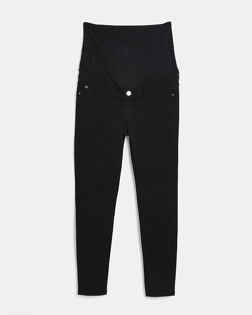 River Island Molly mid rise maternity skinny jeans