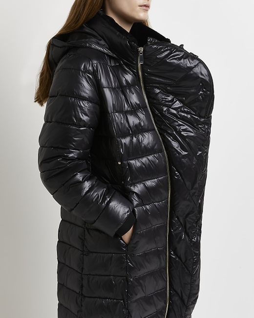 River Island 3 in 1 maternity hooded puffer coat
