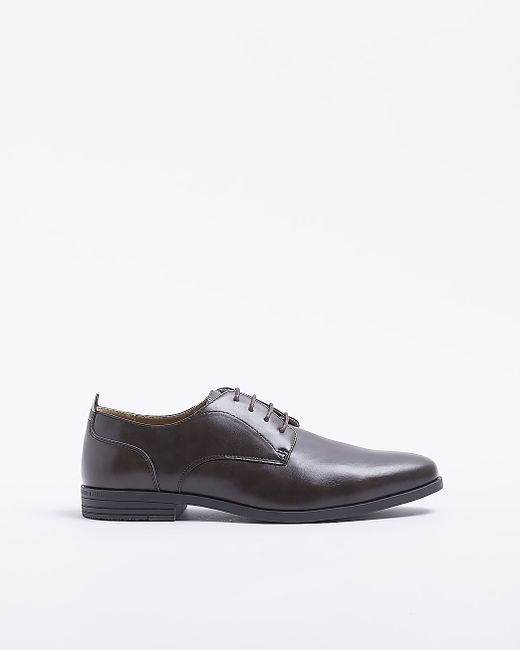 River Island wide fit derby shoes