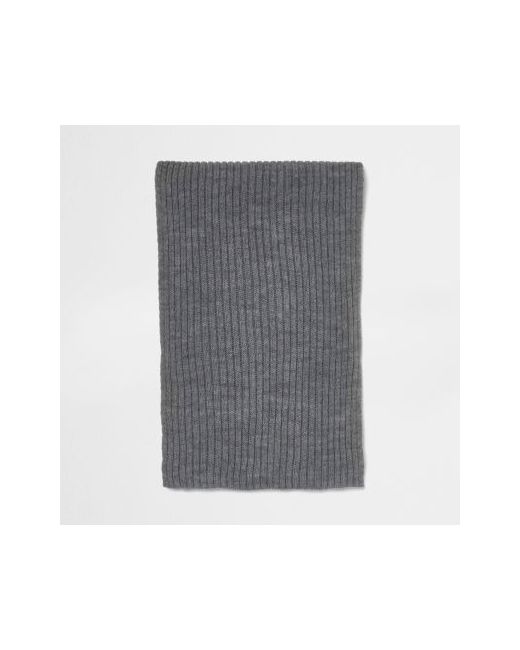River Island ribbed knit scarf