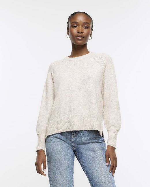 River Island Knitted Oversized Jumper