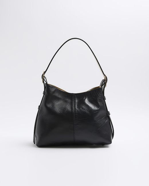 River Island Leather Slouch Tote Bag