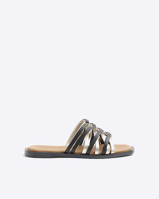 River Island Strappy Flat Sandals