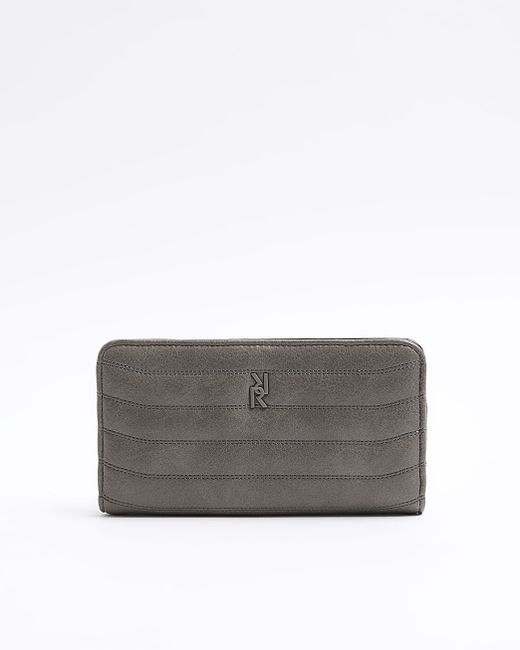 River Island Quilted Foldout Purse
