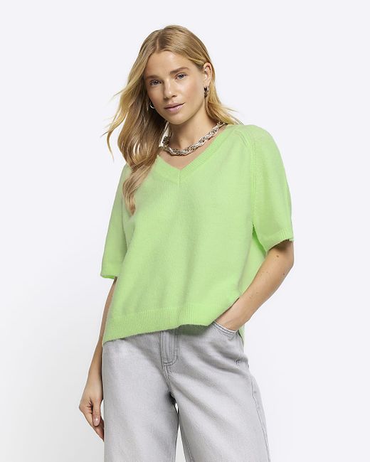 River Island Knitted T-Shirt