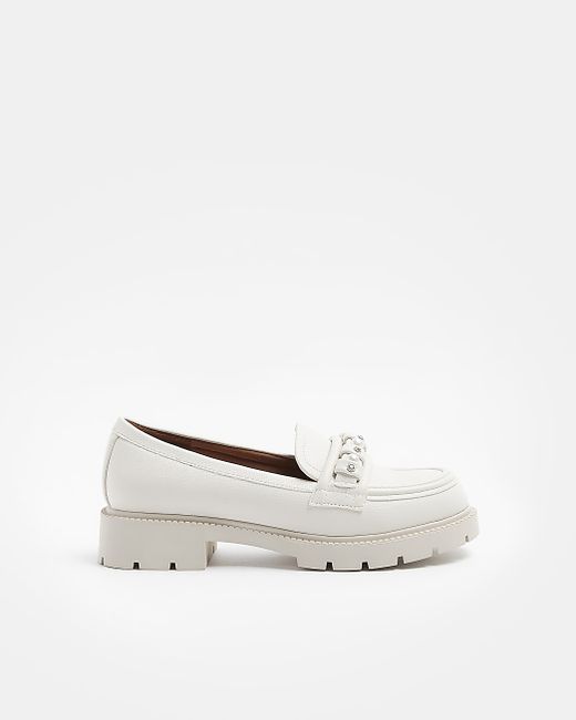 River Island Pearl Chunky Loafers
