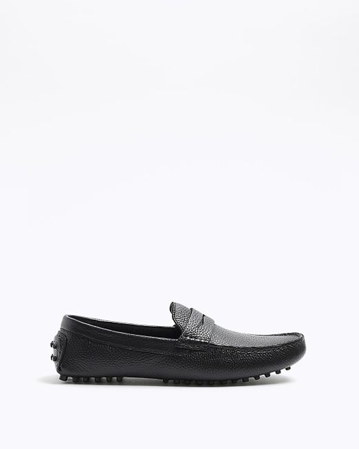 River Island Leather Driver Shoes