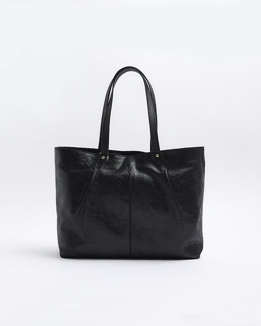 River Island Leather Shopper Bag