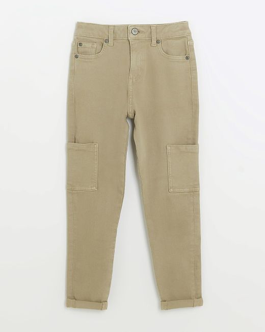 River Island Boys Utility Tapered Jeans