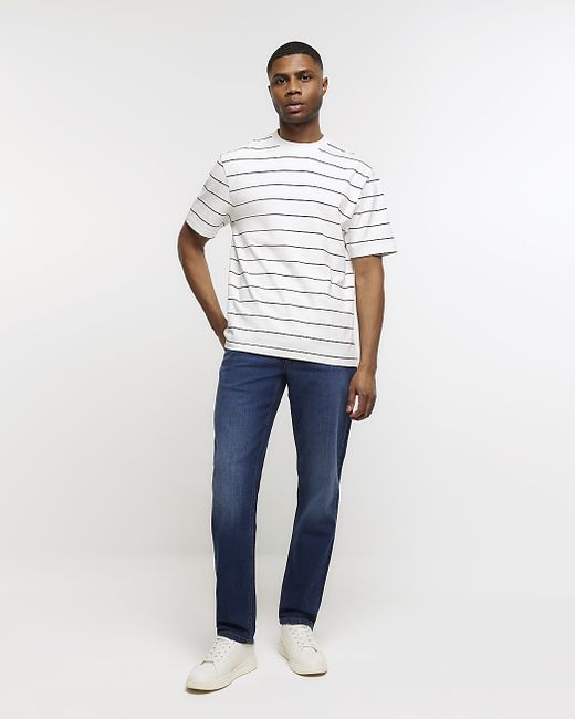 River Island Tapered Fit Jeans