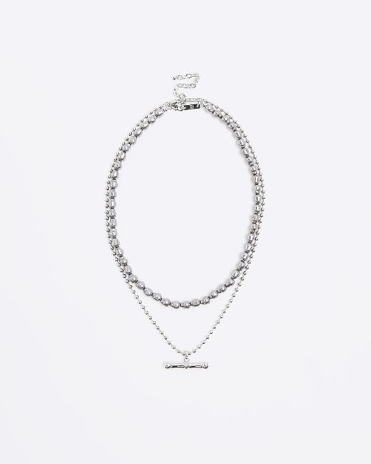 River Island Silver Plated Necklace