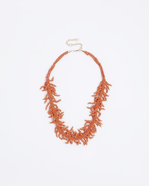 River Island Beaded Necklace