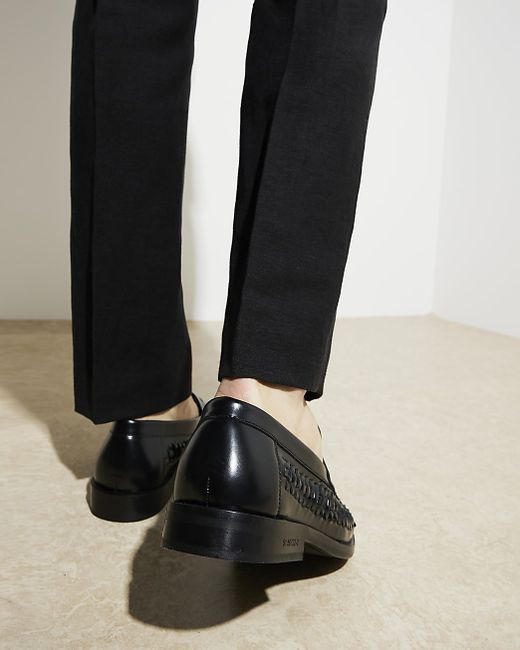 River Island Woven Loafers