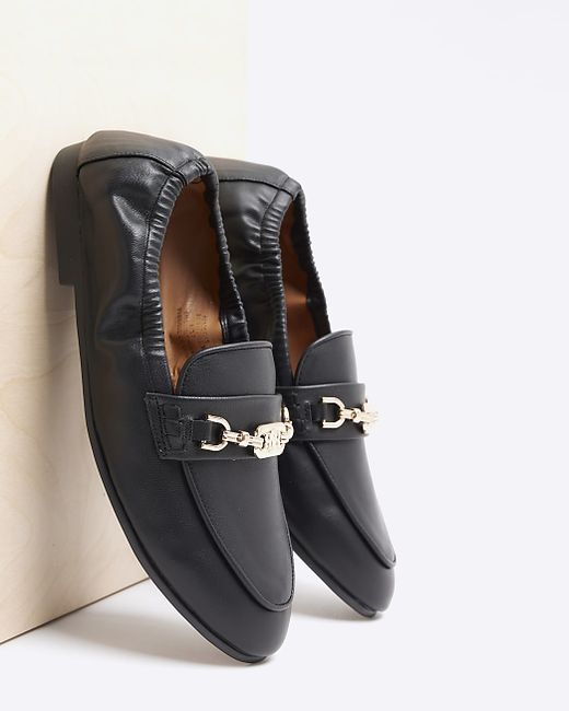 River Island Elasticated Loafers