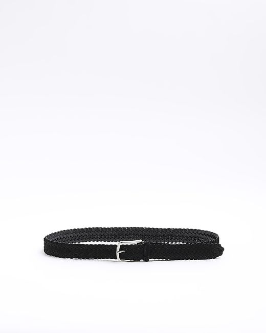 River Island Leather Woven Belt