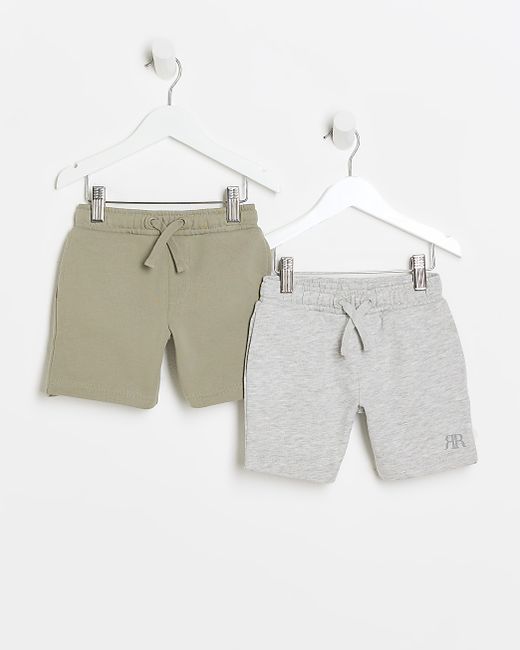 River Island Mini Boys Shorts 2 Pack
