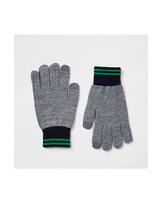 River Island knitted gloves