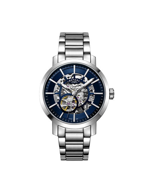 Rotary Watches Rotary Greenwich Skeleton Automatic Gents Watch GB05350/05