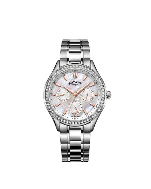 Rotary Watches Rotary Hampstead Crystal Set Ladies Watch LB05056/07