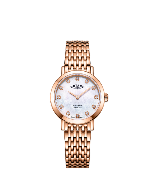Rotary Watches Rotary Windsor Diamond Set Ladies Watch LB05304/41/D