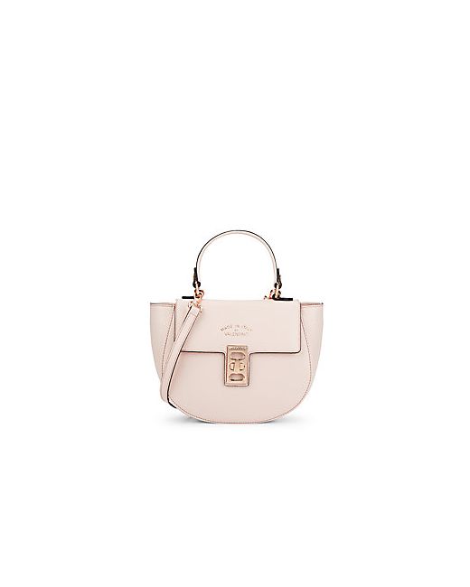 Valentino Bags by Mario Valentino Claire Pebbled Leather Crossbody Satchel