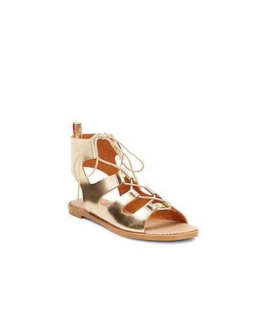 Chinese Laundry Guess Who Metallic Lace-Up Sandals