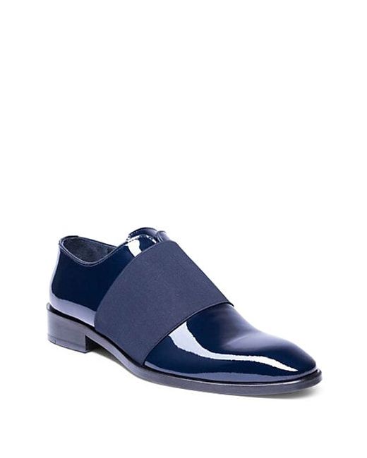Jared Lang Jimmy Collection Hand-Made Patent Leather Loafer