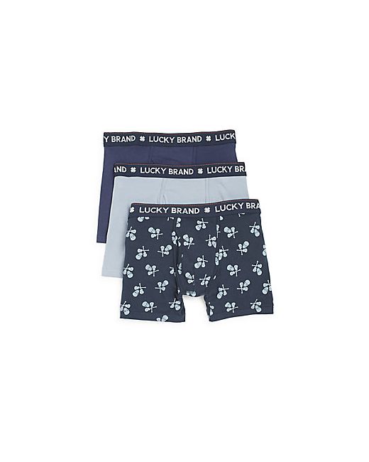 Lucky Brand Cotton Boxer Briefs/3-Pack