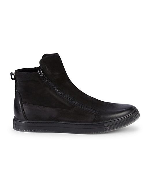 Kenneth Cole Double Zip High-Top Sneakers