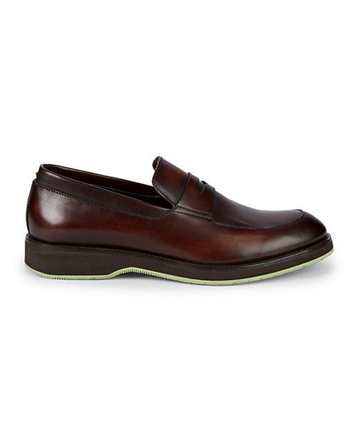 Harrys Of London Jimmy Grip Sole Leather Loafers