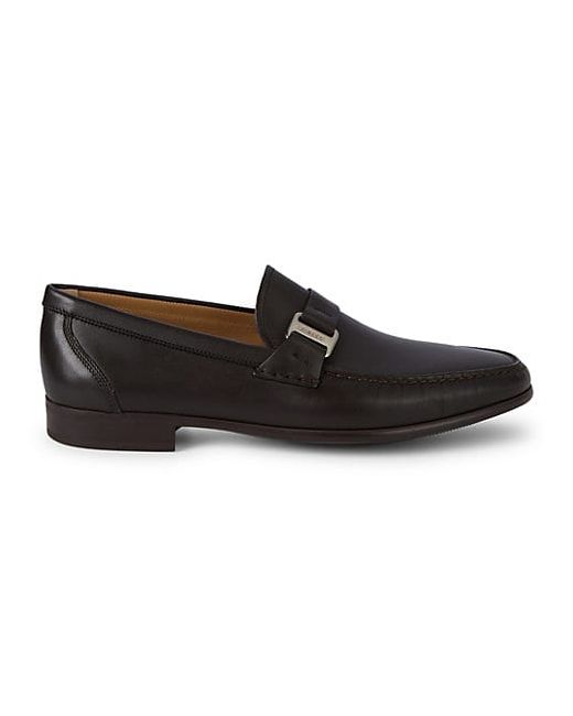 Bally Colbar Moc-Toe Leather Loafers
