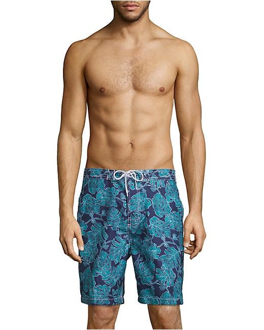 Trunks Surf & Swim Co. Printed Swim Shorts