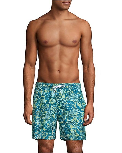 Trunks Surf & Swim Co. Tropical Swim Shorts
