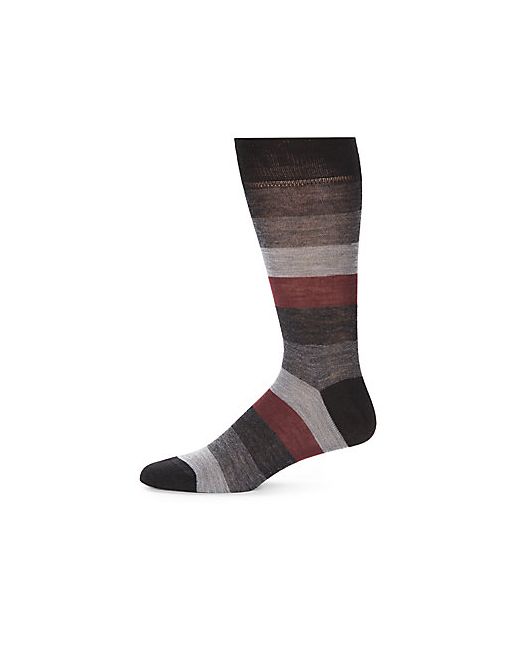 Saks Fifth Avenue Striped Merino Wool-Blend Socks