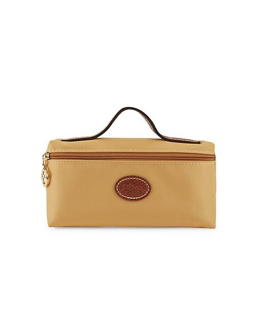 Longchamp Leather-Trimmed Cosmetic Case