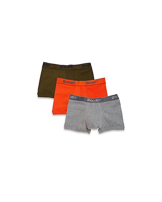2xist No-Show Cotton Trunks 3-Pack