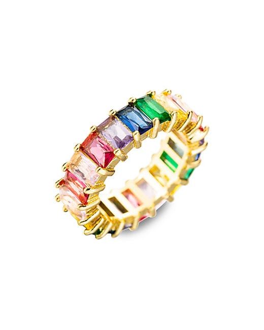 Eye Candy LA Luxe Multicolored Crystal Ring