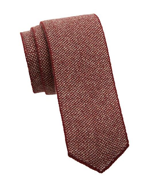 Saks Fifth Avenue COLLECTION Two-Tone Cashmere Knit Tie