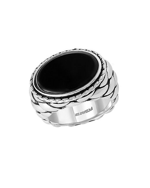 Effy Eclipse Sterling Oval Ring